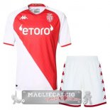 AS Monaco Set Completo Bambino Maglia Calcio Home 2022-23