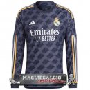Tailandia Away Giocatori Manica lunga Maglia Calcio Real Madrid 2023-24