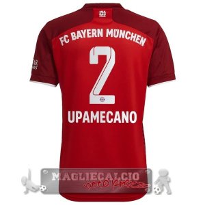 Upamecano Home Maglia Calcio Bayern Munchen 2021-22