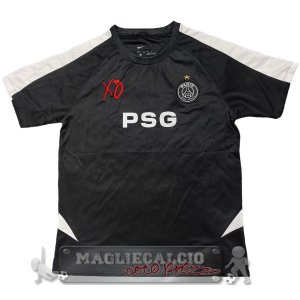 Thailandia Speciale Maglia Paris Saint Germain 2025 2026 Nero II Bianco