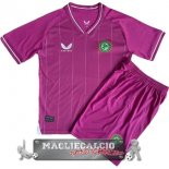 Maglia Calcio Irlanda Nino Portiere 2023 Purpureo