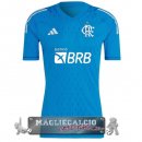 Thailandia Maglia Calcio Flamengo Portiere 2023-24 Blu