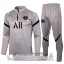 Paris Saint Germain Insieme Completo grigio navy nero1 Giacca 2021-22