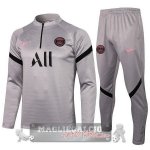 Paris Saint Germain Insieme Completo grigio navy nero1 Giacca 2021-22 Paris Saint Germain Insieme Completo grigio navy nero1 Giacca 2021-22
