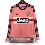 Away Manica Lunga Maglia Calcio Juventus Retro 2015-2016