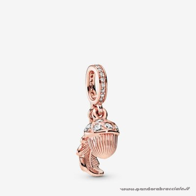 Pandora Italia Pandora Rose Ghianda E Foglie Pendenti Fascino Net