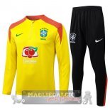 Set Completo Felpa Allenamento Brasile 2026