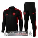 Bayern Monaco Insieme Completo Nero Rosso Giacca 2022-23