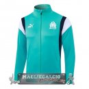 Giacca Lunga Zip Marsella 2023-24 Verde Bianco