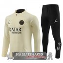 Set Completo Sudadera Giocatori Formazione Bambino Paris Saint Germain 2023-24 Giallo Nero