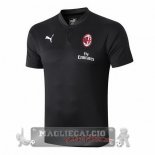 AC Milan Nero Maglia POLO 2019-20