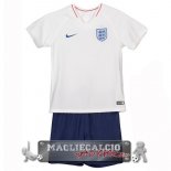 Inghilterra Set Completo Bambino Maglia Calcio Home EURO 2018