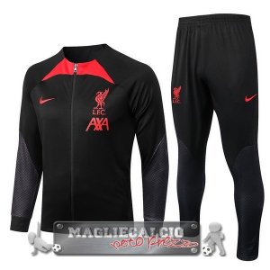 Liverpool Insieme Completo Nero III Rosso Giacca 2022-23