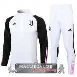 Juventus Insieme Completo Verde Blu Bambino Giacca 2023-24 Bianco I Nero Rosa