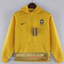 Brasile Giallo Felpe Con Capucha 2022