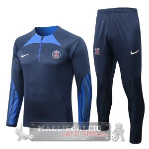 Paris Saint Germain Insieme Completo Blu II Navy Giacca 2022-23