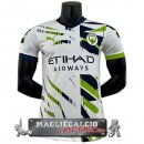 Tailandia Speciale Giocatori Maglia Calcio Manchester City 2023-24 Bianco Verde