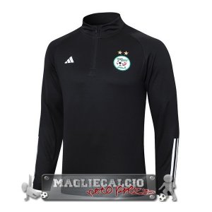 Algeria Nero Felpa Da Allenamento 2023-24