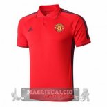 Manchester United Rosso Giallo Maglia POLO 2019-20