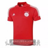 Ajax Rosso Maglia POLO 2020-21