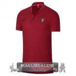 Portogallo Rosso Maglia POLO EURO 2018