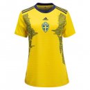 Svezia Donna Maglia Calcio Home 2019