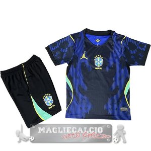 Set Completo Bambino Maglia Brasile Away 2026
