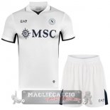 Away Conjunto De Bambino Napoli 2024 2025 Bianco