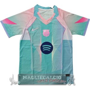 Thailandia Speciale Maglia Barcelona 2025 2026 Verde Rosa