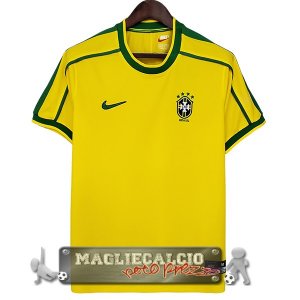Home Maglia Calcio Brasil Retro 1998