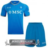 Home Set Completo Uomo Maglia Calcio SSC Napoli 2023-24