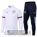 Manchester City Insieme Completo Bianco Blu Giacca a vento 2021-22