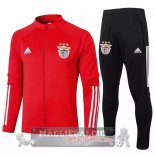 Benfica Insieme Completo Rosso Nero Giacca 2019-20
