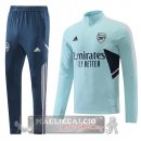 Arsenal Insieme Completo Blu Verde Formazione 2022-23