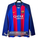 Home Manica lunga Barcelona Retro 2016-2017