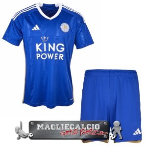 Leicester City Bambino Maglia Calcio Home 2023-24