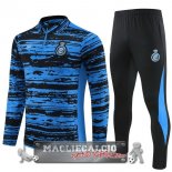 Felpa Da Allenamento Bambino Set Completo Al-Nassr 2022/23 Blu I Nero