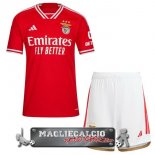 Benfica Bambino Maglia Calcio Home 2023-24