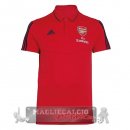 Arsenal Rosso Nero Maglia POLO 2019-20