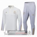 Algeria Set Completo Bianco Felpa Da Allenamento 2022-23
