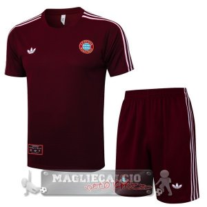 Set Completo Formazione Maglia Bayern Monaco 2025 2026 Borgogna