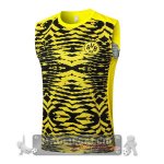 Maglia Formazione Senza Maniche Borussia Dortmund 2024 2025 Giallo Nero Maglia Formazione Senza Maniche Borussia Dortmund 2024 2025 Giallo Nero
