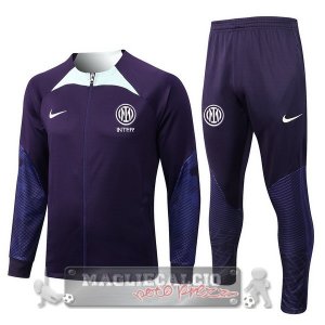 Inter Milan Insieme Completo Purpureo Giacca 2022-23