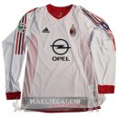 Away Manica lunga Maglia Calcio AC Milan Retro 2002-2003