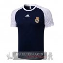 Real Madrid Formazione Maglia Calcio 2021-22 nero bianco
