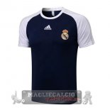 Real Madrid Formazione Maglia Calcio 2021-22 nero bianco