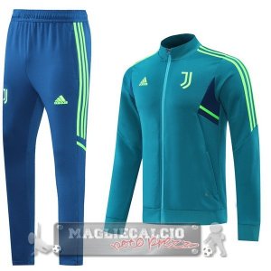 Juventus Insieme Completo Verde Blu Giacca 2022-23