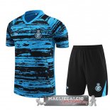 Formazione Bambino Set Completo Maglia Al-Nassr FC 2022/2023 Blu Nero