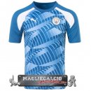 Tailandia Pre-partita Maglia Calcio Manchester City 2023-24 Blu