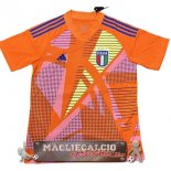 Tailandia Portiere Maglia Calcio Italia 2024 Naranja